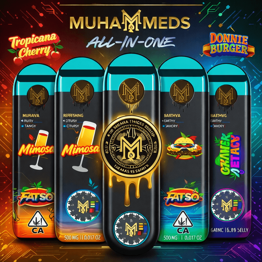 Muha Meds 500mg hash rosin disposable wholesale