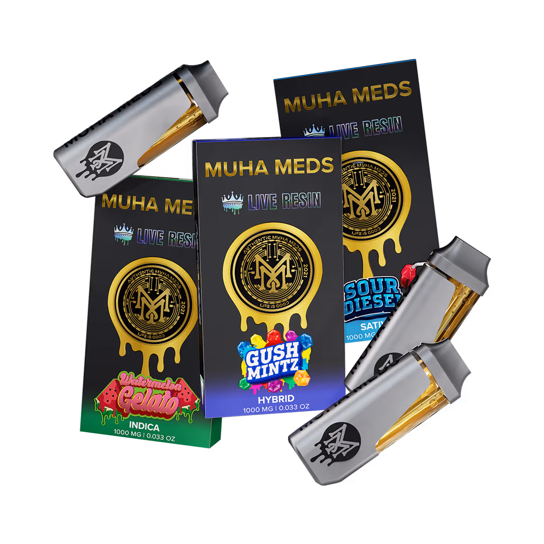 Muha Meds 1g live resin disposable wholesale