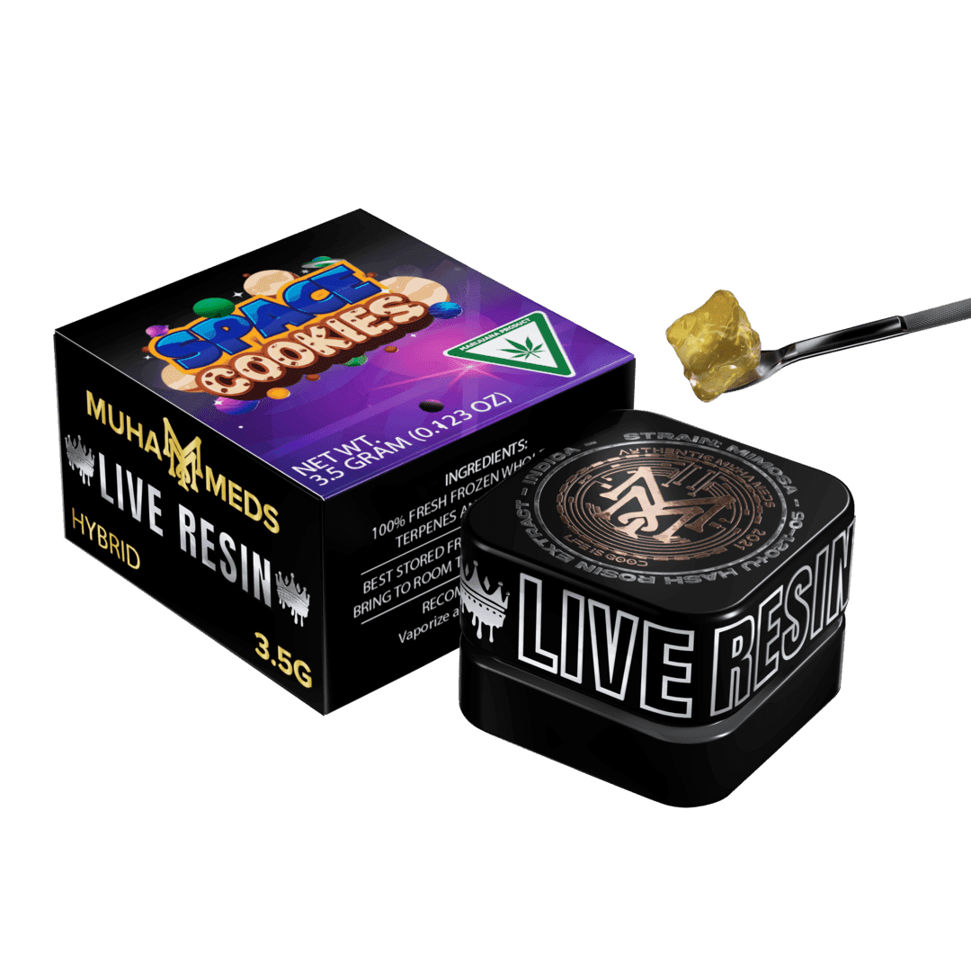 Muha Meds Live Resin Concentrate 3.5G - Premium Cannabis Concentrates | Dabs & Extracts | Lab-Tested