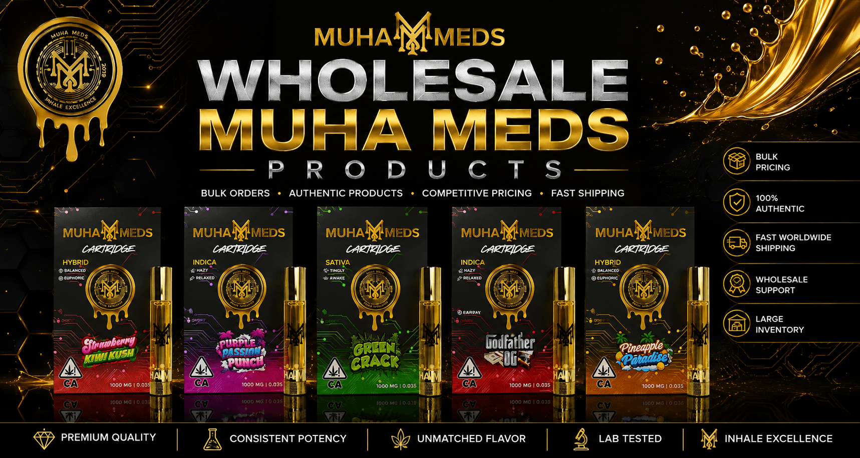 Muha Meds Wholesale Products