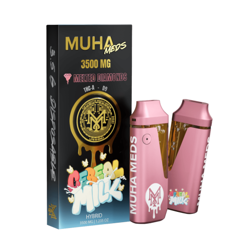 MUHA MEDS CEREAL MILK 3500 MG DISPOSABLE