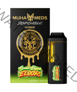 MUHA MEDS GREEN APPLE ELIXIR 2G DISPOSABLE