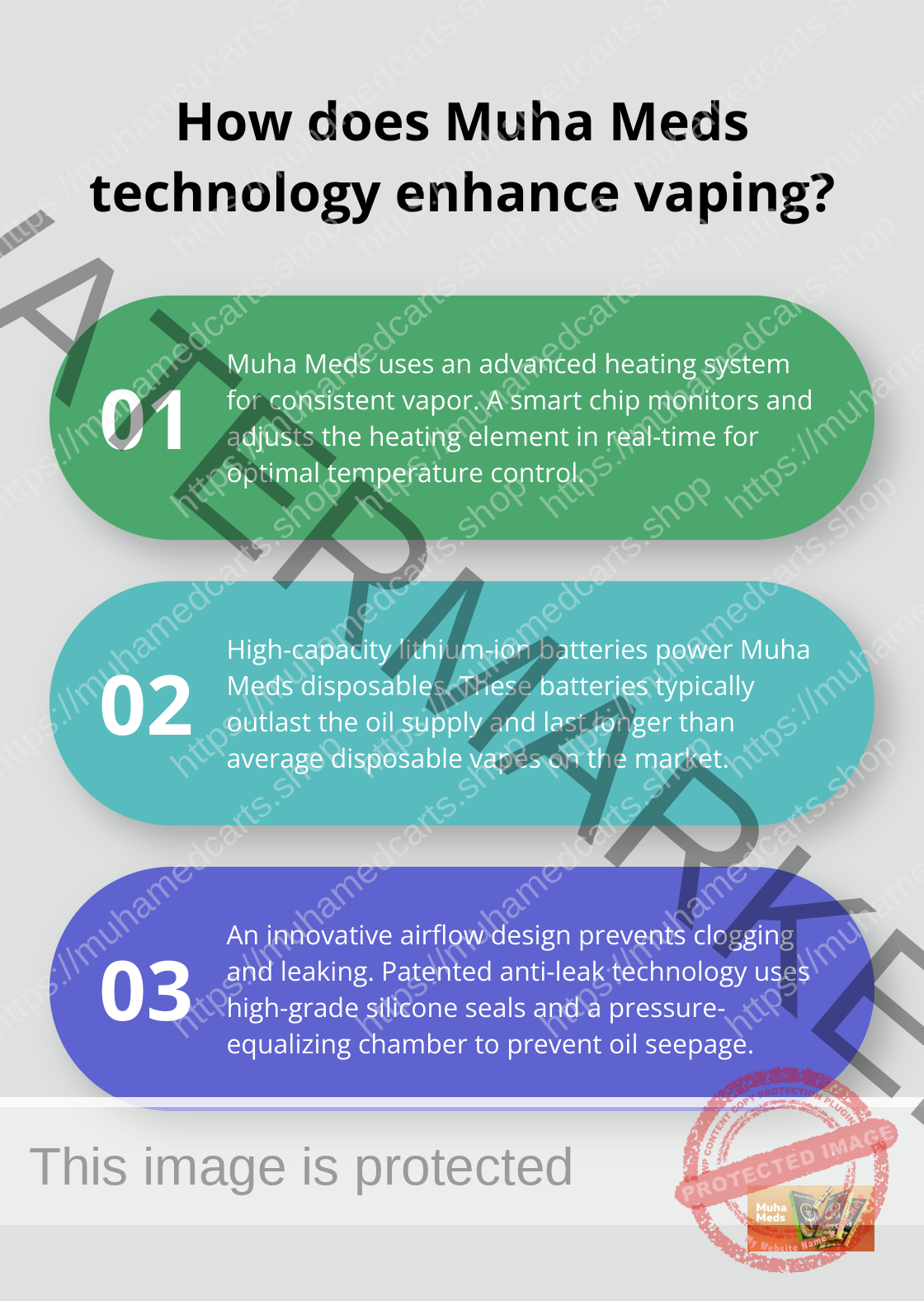 Infographic: How does Muha Meds technology enhance vaping? - Muha Meds Disposables