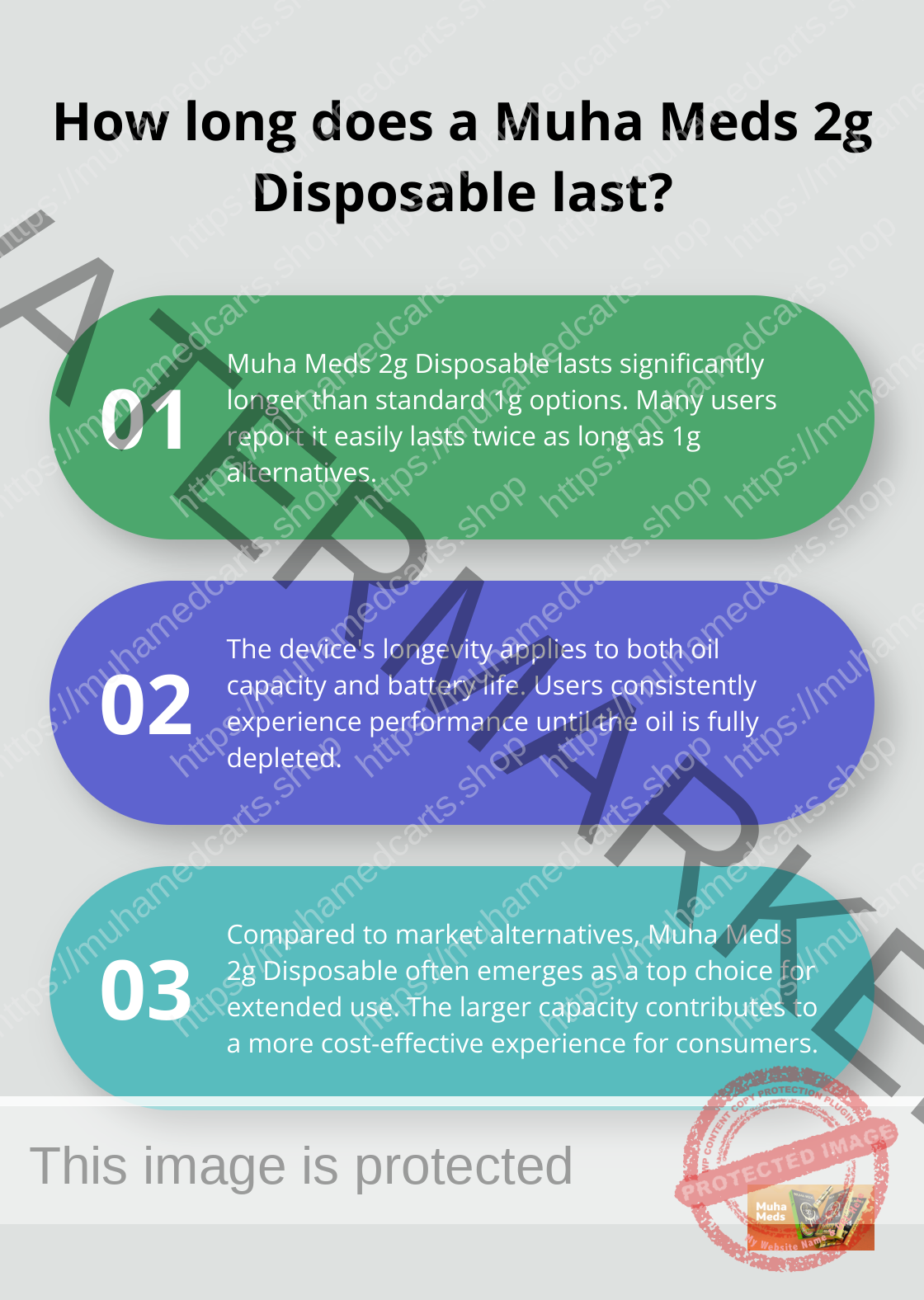 Infographic: How long does a Muha Meds 2g Disposable last? - muha meds 2g disposable review