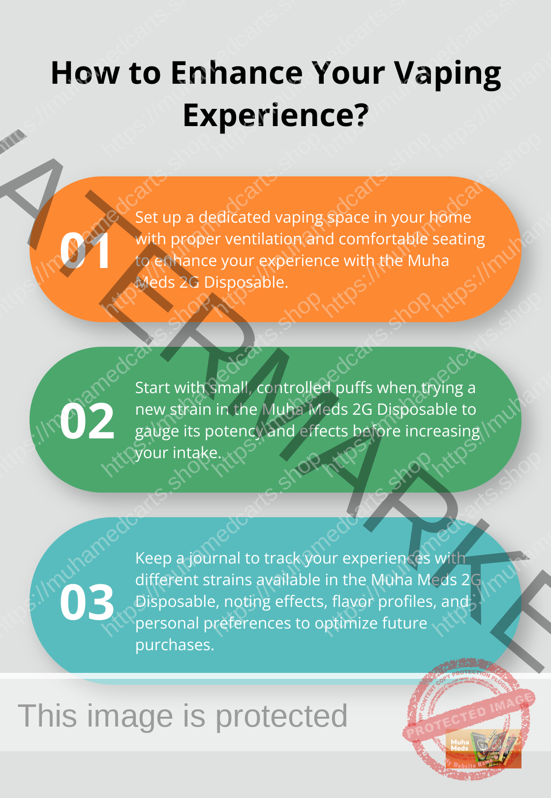 Infographic: How to Enhance Your Vaping Experience? - muha meds 2g disposable review