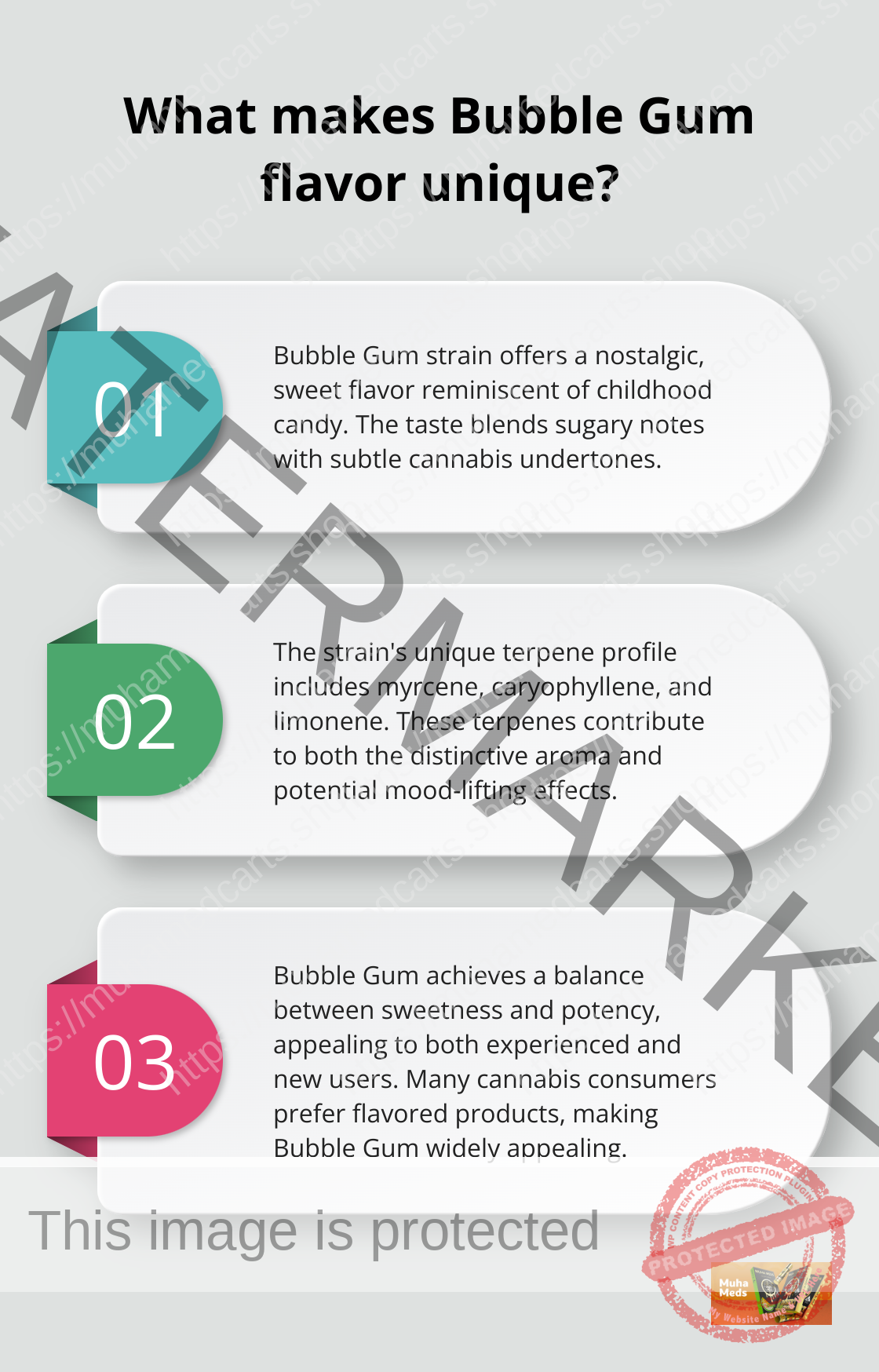 Infographic: What makes Bubble Gum flavor unique?