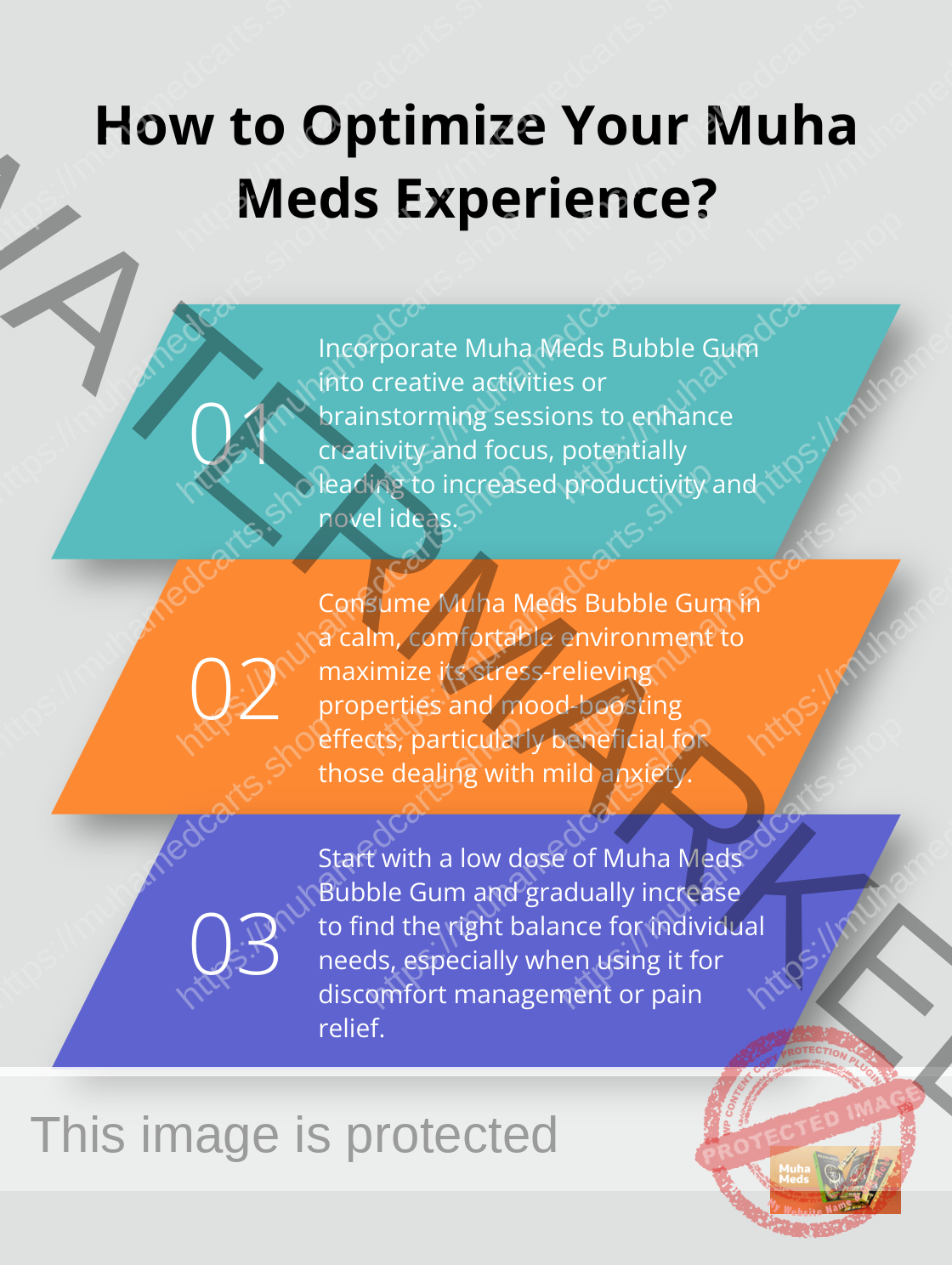 Infographic: How to Optimize Your Muha Meds Experience? - muha meds bubble gum