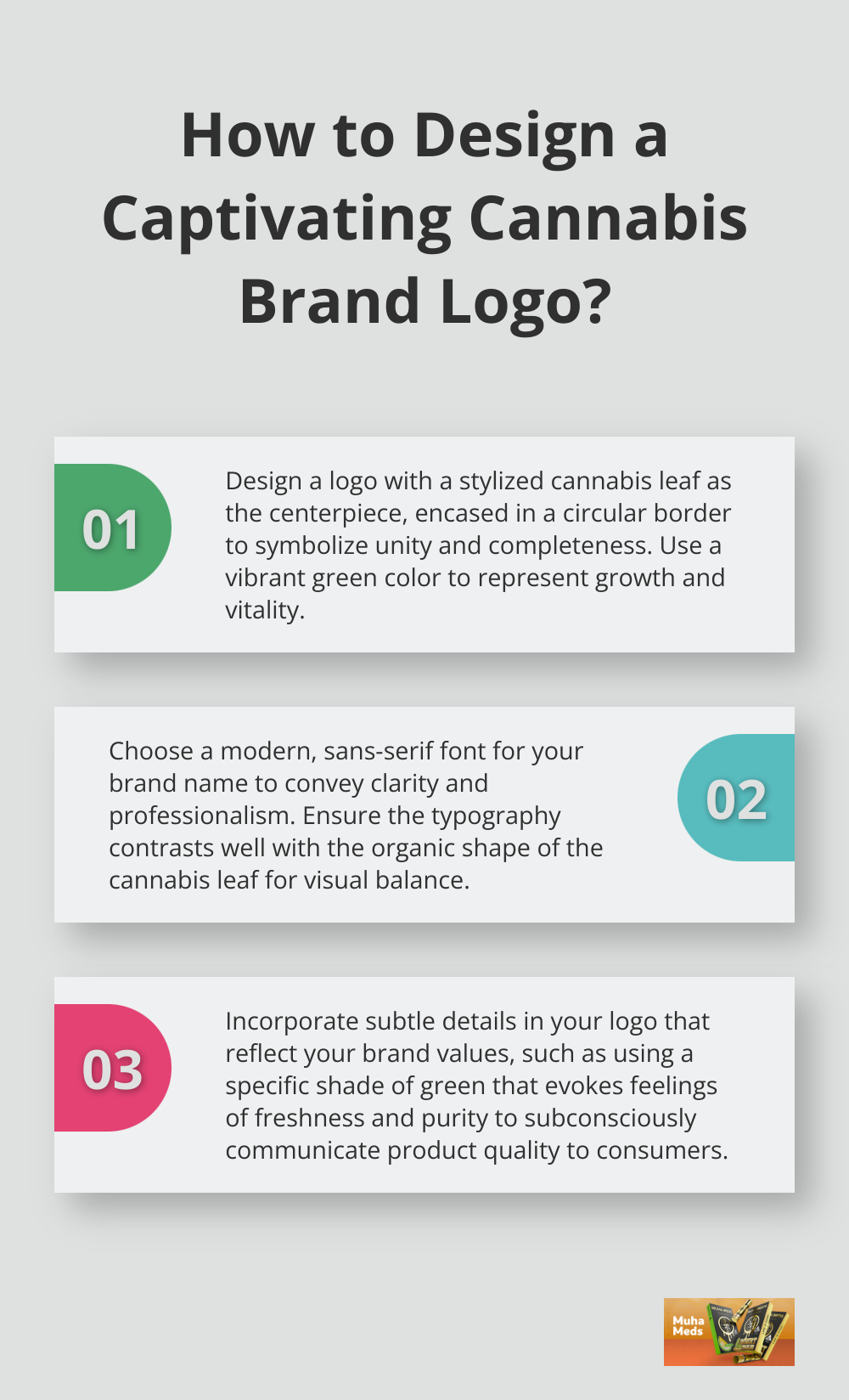 Infographic: How to Design a Captivating Cannabis Brand Logo?