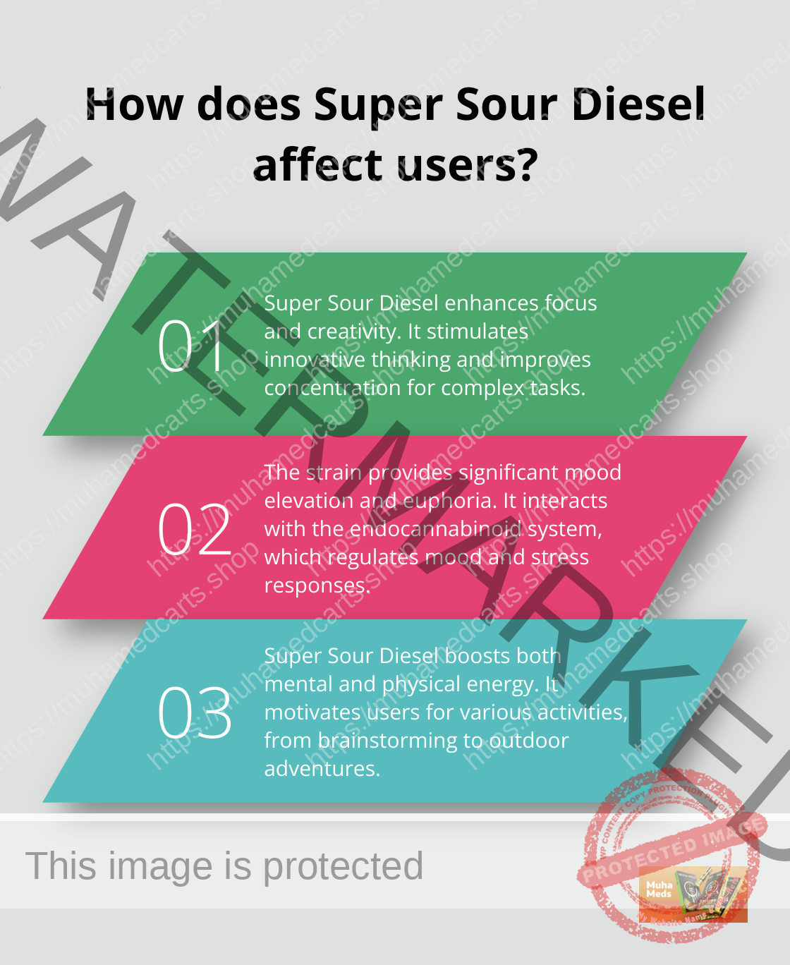 Infographic: How does Super Sour Diesel affect users? - muha meds super sour diesel