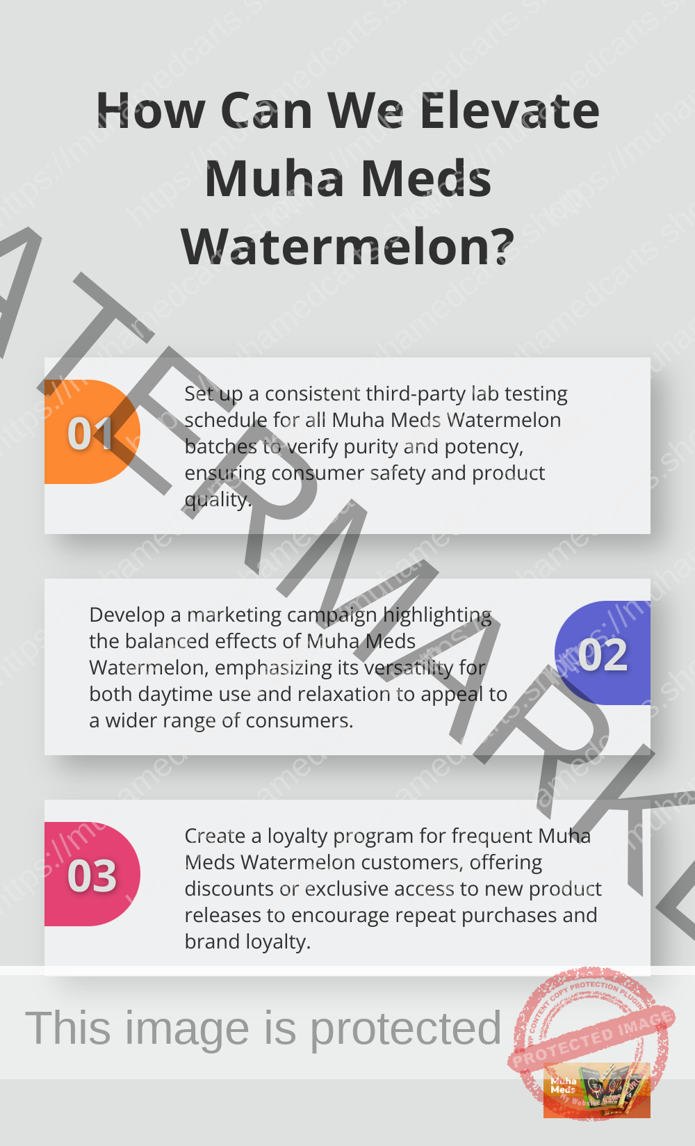 Infographic: How Can We Elevate Muha Meds Watermelon?