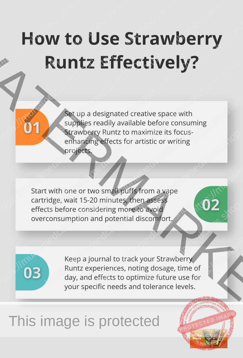 Infographic: How to Use Strawberry Runtz Effectively? - strawberry runtz muha meds